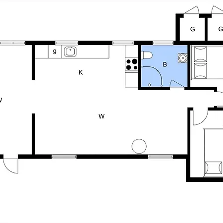 펜션 886-thisted-fiskervej-29 티스테드
